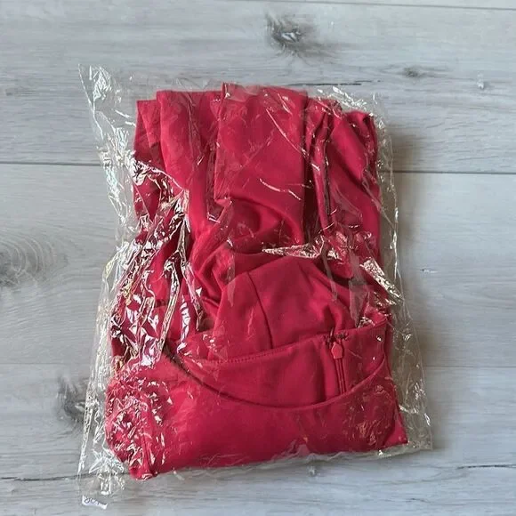 Banana Republic Ponte fit and flare dress Size 4 pink NWOT‎ in packaging - Picture 4 of 6